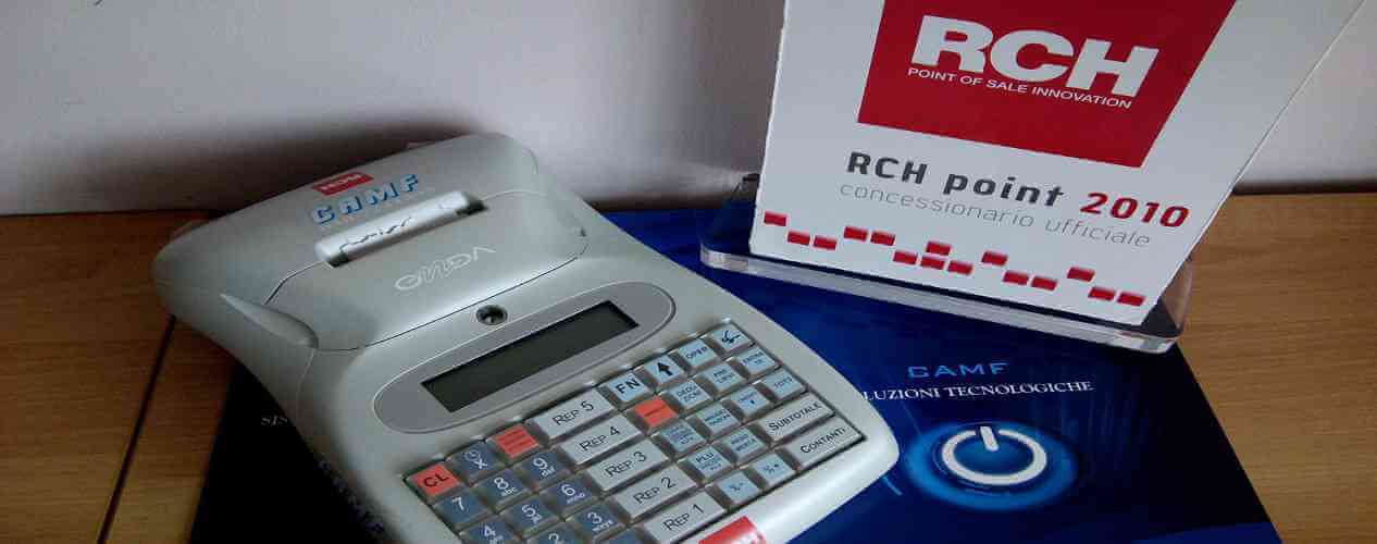 REGISTRATORE DI CASSA RCH ONDA CAMF VENDITA ASSISTENZA BRESCIA E PROVINCIA 